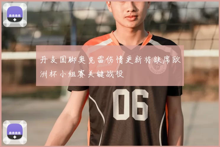 丹麦国脚奥克雷伤情更新将缺席欧洲杯小组赛关键战役